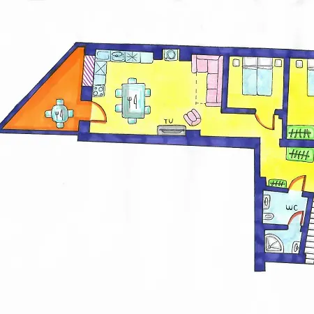 Dandelion Lāčplēša Appartement